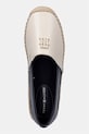 Tommy Hilfiger espadryle damskie TH LOGO LEATHER ESPADRILLE beżowy FW0FW09246