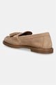 Obuwie Tommy Hilfiger mokasyny damskie zamszowe LIGHT SUEDE TASSEL LOAFER FW0FW09285 brązowy