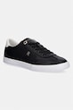 Tommy Hilfiger TH CHIC LOW PROFILE VULC tenisówki damskie skórzane czarny FW0FW09104