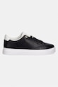 Tommy Hilfiger TH FEMININE CUPSOLE LEATHER tenisówki damskie FW0FW09105 czarny SS26