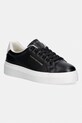Tommy Hilfiger TH CHIC CUPSOLE PLATFORM sneakersy damskie skórzane czarny FW0FW09107