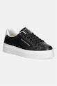 Tommy Hilfiger TH CHIC CUPSOLE PLATFORM sneakersy damskie skórzane czarny FW0FW09107
