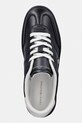 Tommy Hilfiger TH HERITAGE SHINY SNEAKER Γυναικεία δερμάτινα sneakers μαύρο FW0FW09179