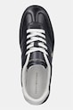 Tommy Hilfiger TH HERITAGE SHINY SNEAKER Γυναικεία δερμάτινα sneakers μαύρο FW0FW09179