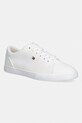 Tommy Hilfiger dámske plátenné tenisky TH LOW PROFILE VULC CANVAS biela FW0FW09102