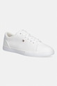 Tommy Hilfiger dámske plátenné tenisky TH LOW PROFILE VULC CANVAS biela FW0FW09102