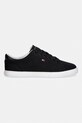 Tommy Hilfiger TH LOW PROFILE VULC CANVAS tenisówki damskie FW0FW09102 czarny SS26