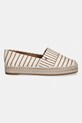 Tommy Hilfiger espadryle damskie TH PLATFORM ESPADRILLE STRIPES FW0FW09143 beżowy SS26