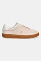 Tommy Hilfiger TH HERITAGE MONOGRAM SNEAKER tenisice za žene od brušene kože FW0FW09180 bež SS26