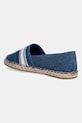 Obuwie Tommy Hilfiger espadryle damskie HILFIGER WEBBING ESPADRILLE FW0FW09334 niebieski