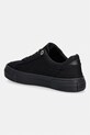 Obuv Tommy Hilfiger dámske plátenné tenisky TH FOXING PLATFORM CANVAS FW0FW09480 čierna