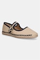 Tommy Hilfiger espadryle damskie BUCKLE MARYJANE ESPADRILLE beżowy FW0FW09239