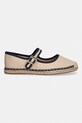 Tommy Hilfiger espadryle damskie BUCKLE MARYJANE ESPADRILLE FW0FW09239 beżowy SS26