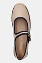 Tommy Hilfiger espadryle damskie BUCKLE MARYJANE ESPADRILLE beżowy FW0FW09239