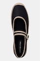 Tommy Hilfiger espadryle damskie BUCKLE MARYJANE ESPADRILLE czarny FW0FW09239