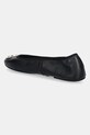 Obuwie Tory Burch baleriny skórzane Reva Travel Ballet 177201.013 czarny