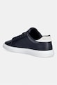 Obuwie Tommy Hilfiger TH ICON COURT SCRIPT sneakersy damskie skórzane FW0FW09363 granatowy