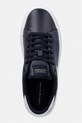 Tommy Hilfiger TH ICON COURT SCRIPT sneakersy damskie skórzane granatowy FW0FW09363