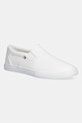Tommy Hilfiger TH LOW PROFILE SLIP ON tenisówki dziecięce biały FW0FW09103