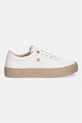 Tommy Hilfiger TH FOXING PLATFORM ROPE tenisówki damskie FW0FW09173 biały SS26