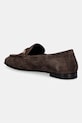 Obuwie Furla mokasyny zamszowe Heritage Loafer YK75FHE.Y61000.2566S brązowy