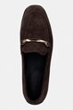 Furla mokasyny zamszowe Heritage Loafer brązowy YK75FHE.Y61000.2566S