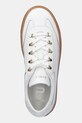 Kožené tenisky Furla Enjoy Lace-Up Sneaker bílá YK76ENJ.BX4397.01B00
