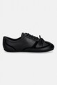 Δερμάτινα sneakers HUGO Mystie 50557913.001 μαύρο SS26