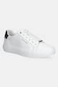 Calvin Klein sneakersy skórzane VULC LACE UP LTH/MOIRE BT pozostałe biały HW0HW02747