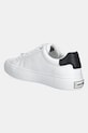 Obuwie Calvin Klein sneakersy skórzane VULC LACE UP LTH/MOIRE BT HW0HW02747 biały