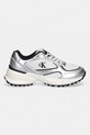Calvin Klein sneakersy HIKE RUNNER LACE UP MESH MIX MET YW0YW02063 szary SS26