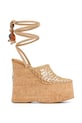 Naked Wolfe sandały Iris tekstylny beżowy Iris.Camel