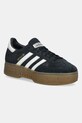 adidas Originals sneakersy zamszowe Handball Spezial Bold skóra zamszowa czarny JR7438