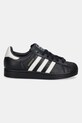 adidas Originals sneakersy skórzane Superstar II KI3574 czarny SS26