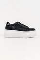 Karl Lagerfeld sneakersy KREEPER LO tekstylny czarny KL42326.400