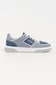 Karl Lagerfeld sneakers KOURTNEY pelle fiore blu KL63036D.DAB