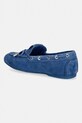 Încălțăminte Guess mocasini din piele întoarsă AISHA FLPAIS.SUE14.BLUE albastru