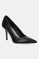 Guess szpilki skórzane PRINDY szpilka czarny FLFPRN.LEA08.BLACK