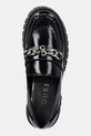 Μοκασίνια Guess ALMER μαύρο FLPALR.ELE14.BLACK