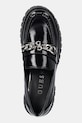 Μοκασίνια Guess ALMER μαύρο FLPALR.ELE14.BLACK