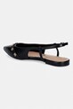 Obuwie Guess baleriny DORLEE FLPDOR.LEA05.BLACK czarny
