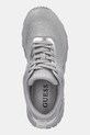 Guess sneakersy RUNIT3 srebrny FLPRN3.FAB12.SILVE