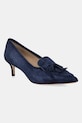 Γόβες σουέτ Lauren Ralph Lauren Adrienne Klt 5-8 cm σκούρο μπλε 802P04172004.410