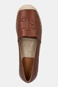 Kožne espadrile Lauren Ralph Lauren Cameryn Lg 2 smeđa 802P04415003.200