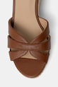 Δερμάτινες εσπαντρίγιες Lauren Ralph Lauren Nellie καφέ 802P04433002.200