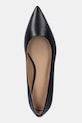 Kožne balerinke Lauren Ralph Lauren Londyn crna 802P09039001.001