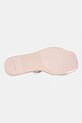 Calvin Klein papuci pentru femei JELLY SNDL DOUB BAR SHINY ST TPU HW0HW02963 roz