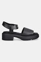 Calvin Klein sandale pentru femei CHUNKY SANDAL LTH MG HW0HW03131 negru SS26
