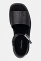 Calvin Klein sandale pentru femei CHUNKY SANDAL LTH MG negru HW0HW03131