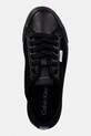 Calvin Klein VULC FLATF LACE UP LIN MESH sneakersy damskie czarny HW0HW02971